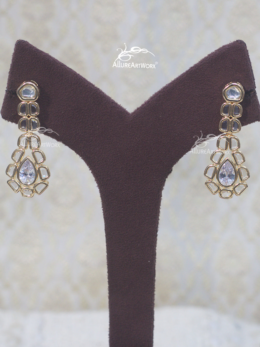 Uncut Earrings